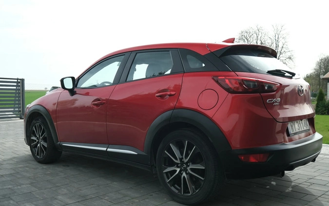 Mazda CX-3 cena 64000 przebieg: 162000, rok produkcji 2016 z Warszawa małe 407